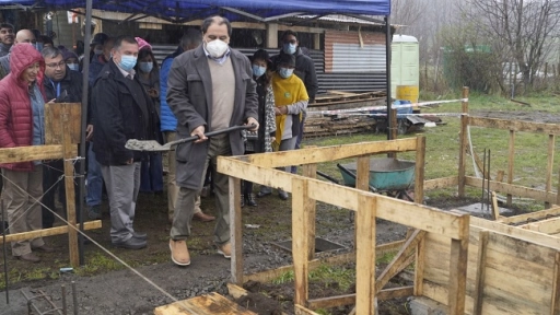 Quilaco: Comienzan obras de construcción de sede de junta de vecinos San Ramón