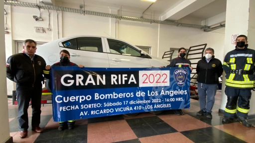 Anuncian nueva Rifa 2022 en beneficio de Bomberos de Los Ángeles