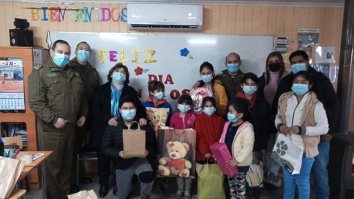 Mulchén: Realizan celebración del día del niño en escuela de la comunidad mapuche Pilguén