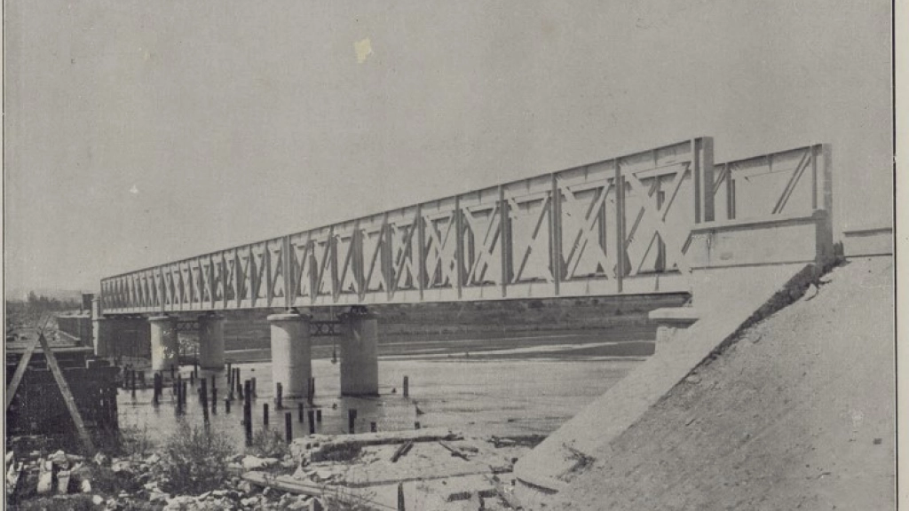 Puente sobre el río Claro, 1909 (1), 