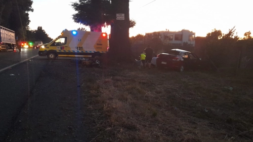 Motociclista muere y conductor uber resulta con lesiones graves tras accidente camino a Santa Clara