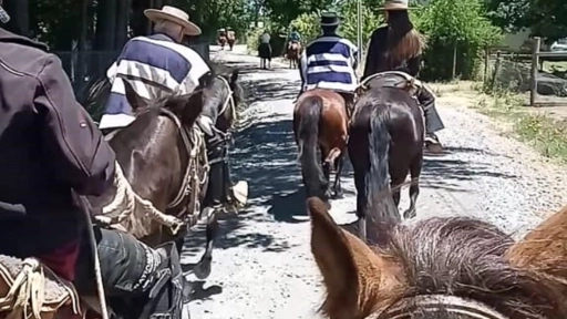 Vecinos de La Capilla rescatan tradiciones campesinas en cabalgata con sentido social