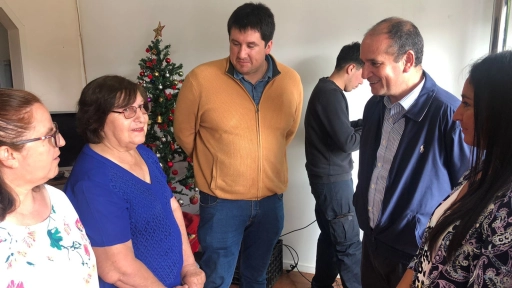 Más de 390 familias fueron beneficiadas con el recambio de calefactores en Los Ángeles