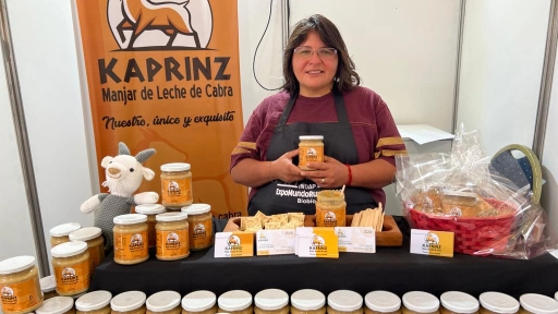Productora de manjar de leche de cabra destaca por su sello único en Chile