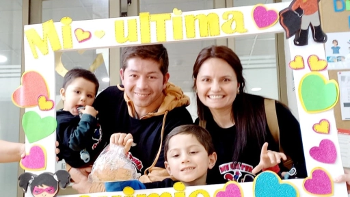 Rafita superó el cáncer: Su familia agradece apoyo de la comunidad angelina