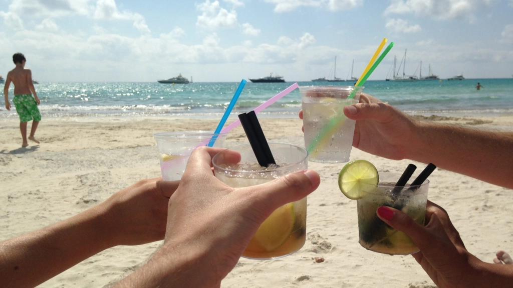 Consumo de alcohol en la playa, 