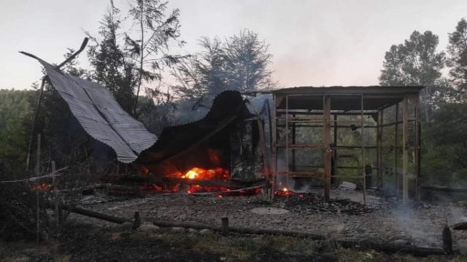 Araucanía: Ataque incendiario destruyó Central Hidroeléctrica El Trueno en Vilcún
