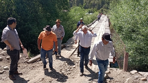 Buscan que puente Chichintahue en el río Queuco sea un proyecto de priorización presidencial