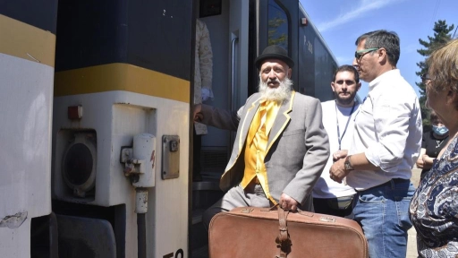 Tren turístico volvió a Yumbel después de 15 años