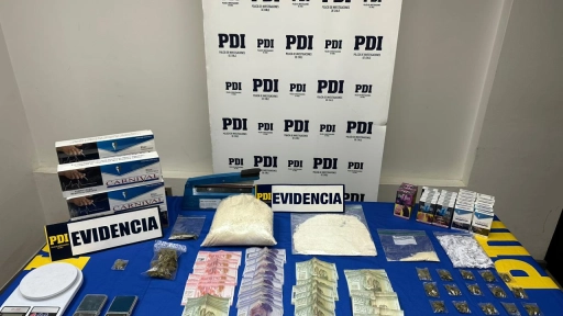 En Talcahuano: detienen a dos personas por tráfico de drogas