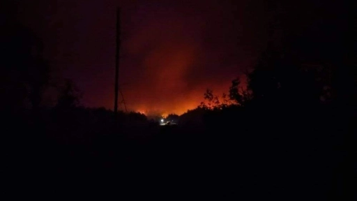 AHORA: Habitantes de Rere comienzan a evacuar por incendio forestal