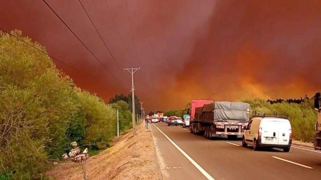 incendio Ruta de la Madera, 