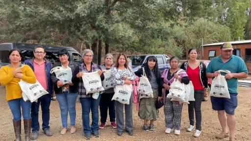 Mulchén: Entregan kits de emergencia de energía a familias de Alhuelemu