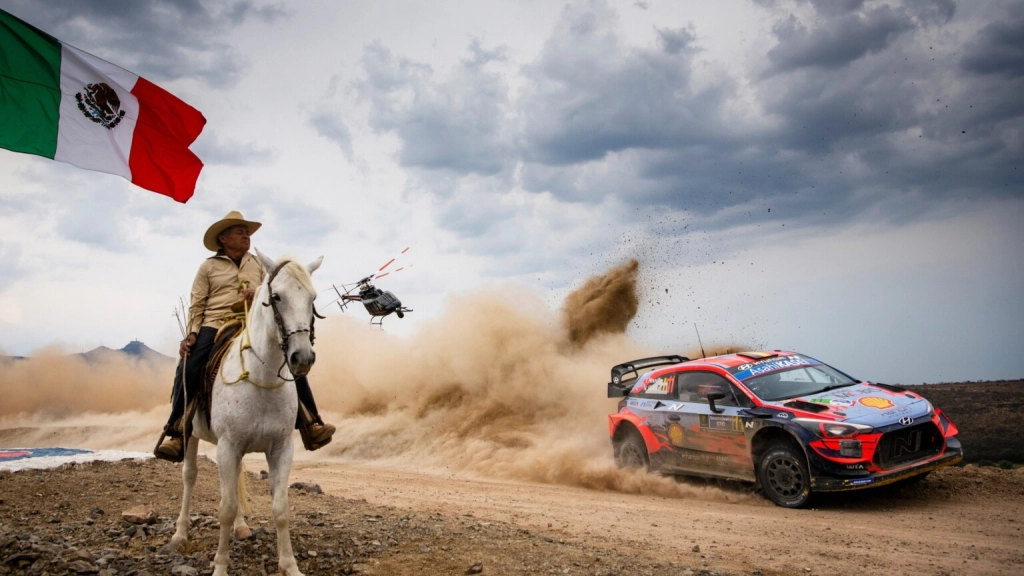 T-Neuville-Mexico-2022-U-1536x1024, Thierry Neuville (BEL) and Nicolas Gilsoul (BEL) of team Hyundai Shell Mobis WRT are seen racing in day 3 during the World Rally Championship Mexico in Leon, Mexico on March 15, 2020 // Jaanus Ree / Red Bull Content Pool // SI202003150062 // Usage for edi