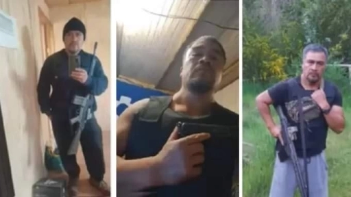 Muestran fotos de Héctor Llaitul con armas de fuego y chalecos antibalas: Estaban en su celular