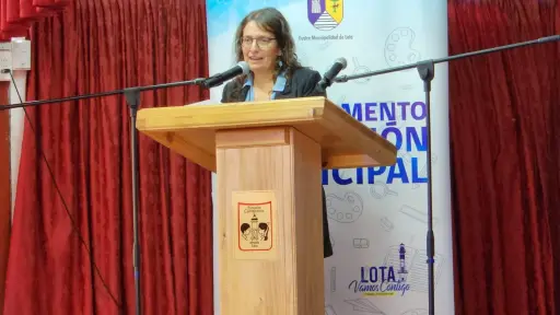 Subsecretaria de Educación, Alejandra Arratia, en su primera visita a la Región de Biobío: