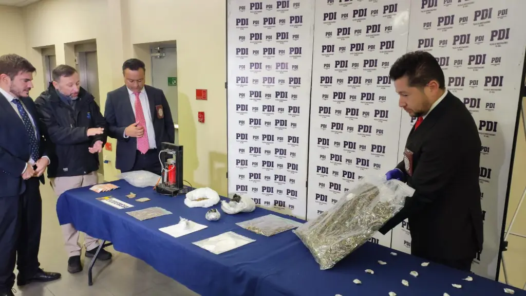 PDI droga Araucanía, PDI