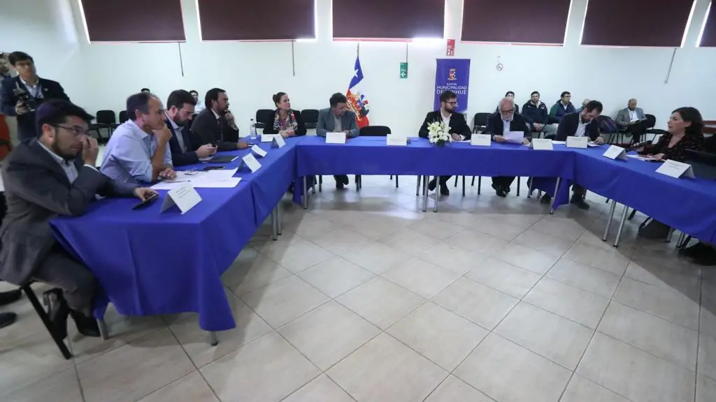 Boric con gobernadores, 