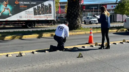Registran tiroteo en cercanías del centro de Concepción: un herido en riesgo vital