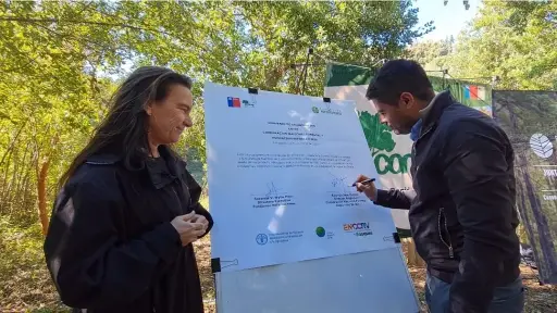 Lanzan proyecto para la restauración del parque nacional Nonguén