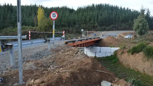 Inauguran nuevo puente que une las provincias de Biobío y Concepción 