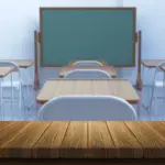 Salón de clases., Imagen de kjpargeter.