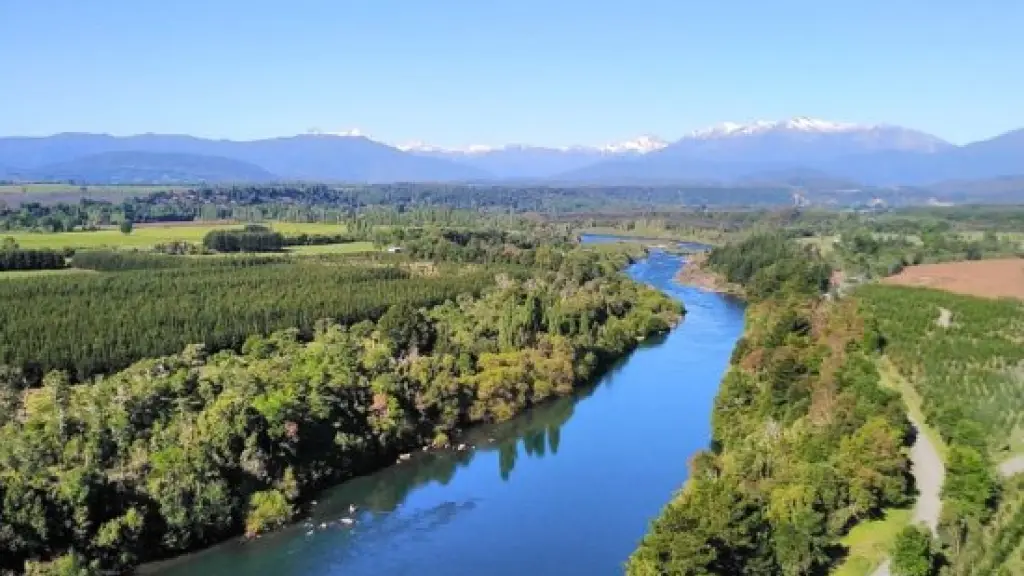 El río Biobío pretende ser intervenido por una nueva central hidroeléctrica., Cedida