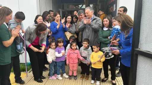 Junji Biobío inaugura jardín infantil Huellas de Amor en Los Ángeles 