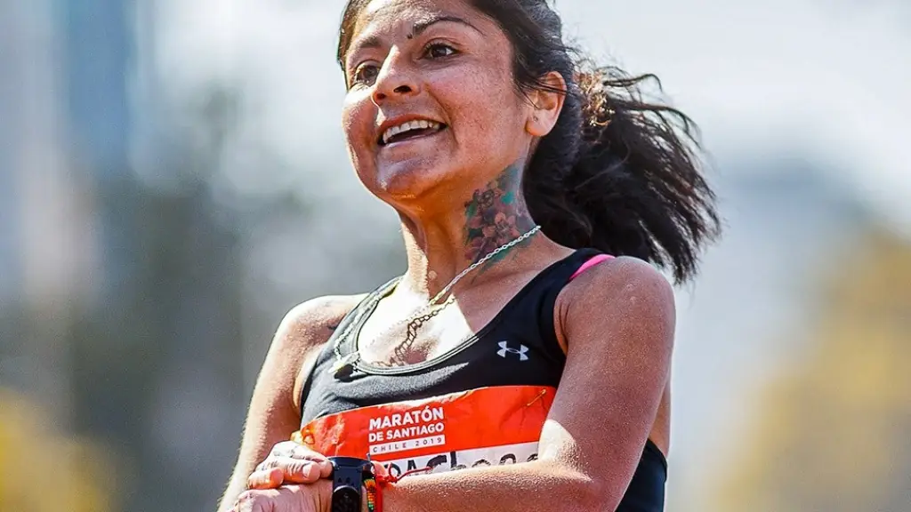 Johana Rivas, la mejor chilena en la Maratón de Santiago., ANFA Regional