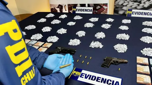Cuatro poblaciones allanadas dejó operativo policial en Biobío: Se decomisó drogas y munición de guerra