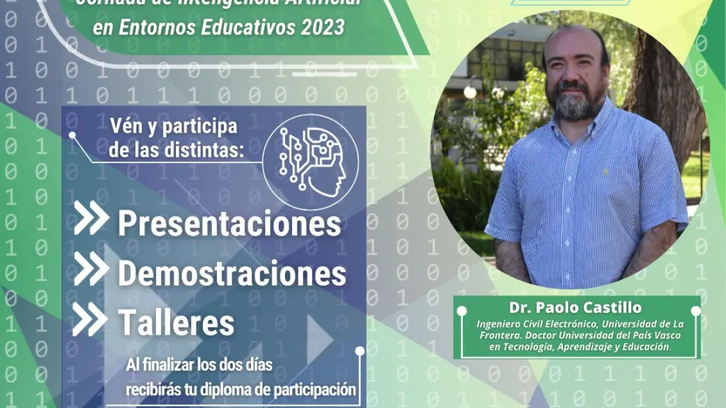 Jornada de Inteligencia Artificial en Entornos Educativos llega esta semana a Los Ángeles, Cedida