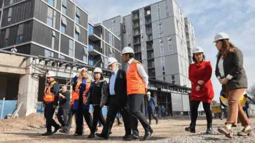 Gobierno inicia proceso de recepción final de las primeras viviendas de Villa Santiago 2023