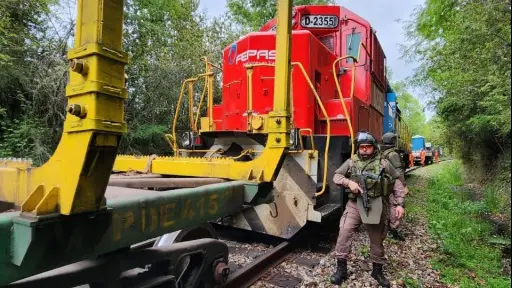 Tren de carga fue atacado con armas de fuego en Pidima: Tripulantes no resultaron lesionados