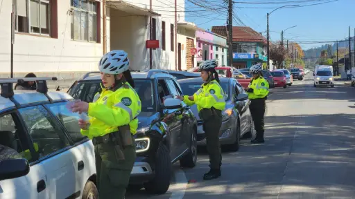 Fortalecen fiscalización policial en Mulchén con personal femenino de Carabineros