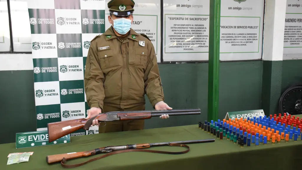 Armas decomisadas en operativo, La Tribuna