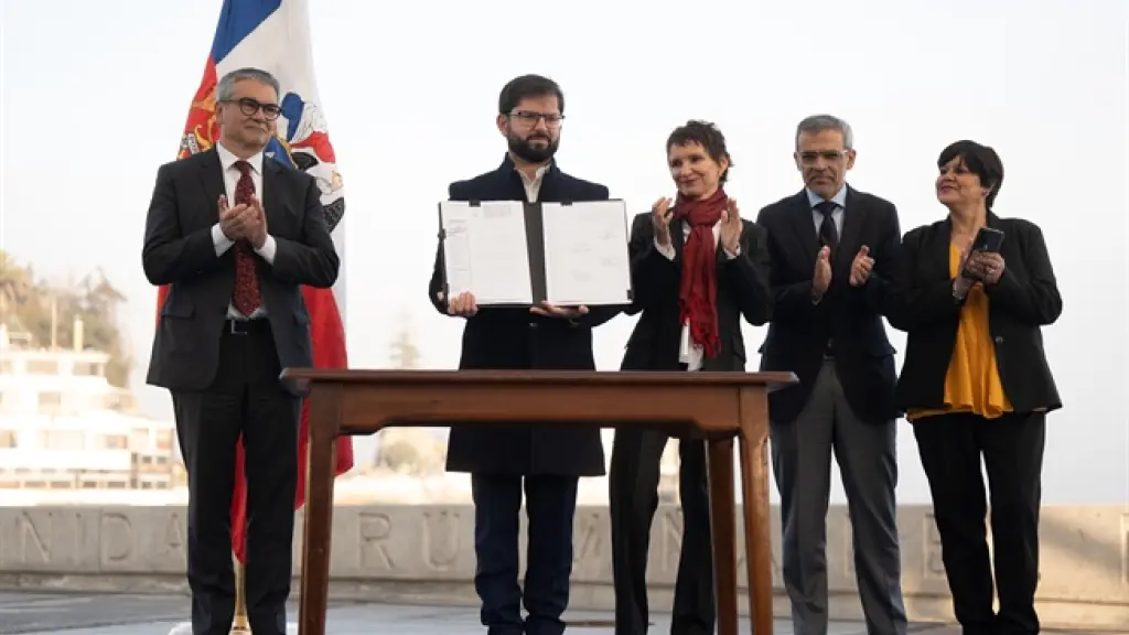 Promulgación Ley Antinarcotráfico Chile