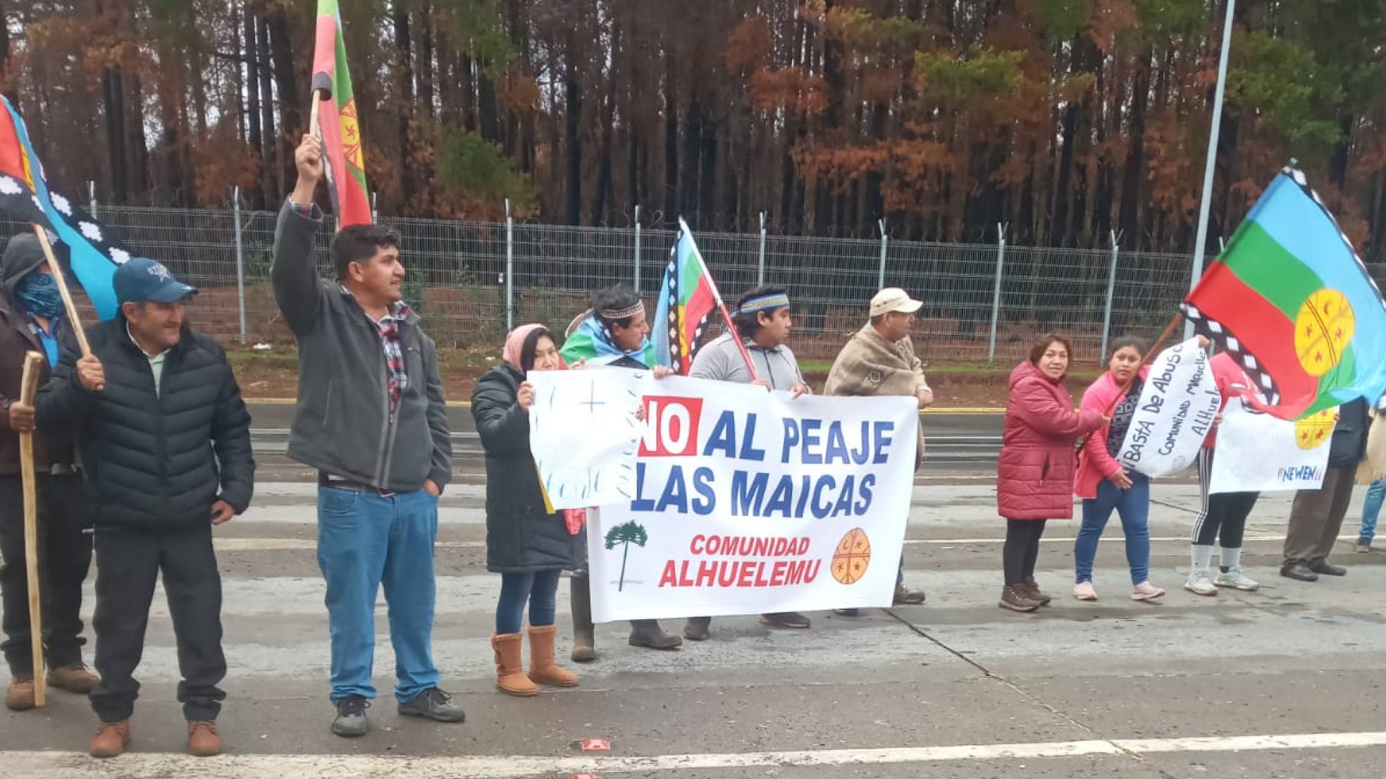 Vecinos de Alhuelemu se manifestaron por excesivo cobro de peaje | La ...