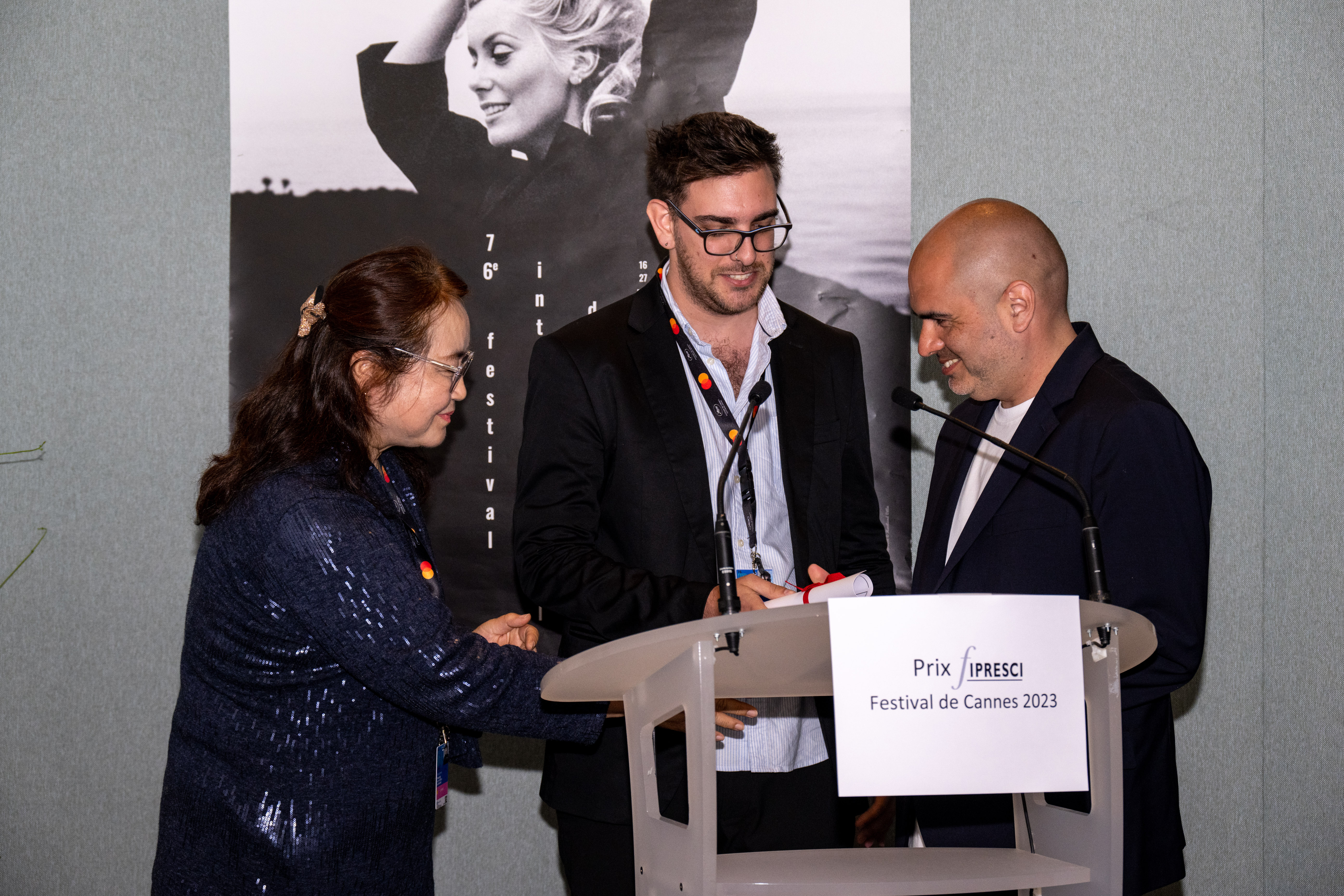 Recibimiento premio Fipresci del Festival de Cannes / Cedida