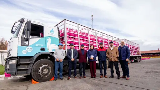 Inauguran plan Gas de Chile: Balones rosados de 15 kilos costarían entre  y  mil pesos