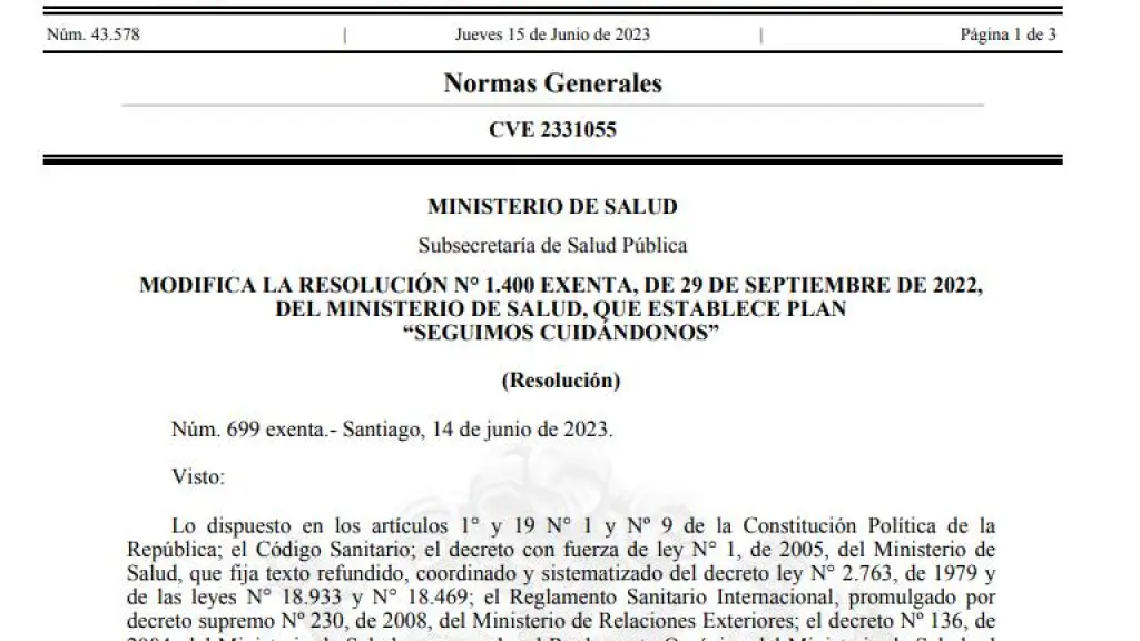 Publicación en el Diario Oficial, Twitter