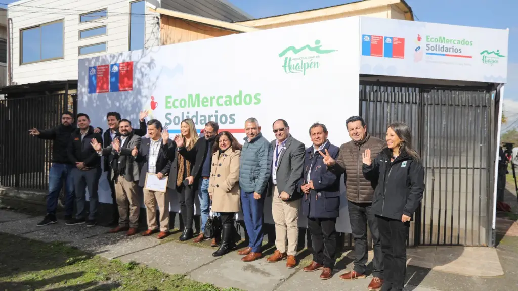 Lanzamiento del Ecomercado Solidario en Hualpén., Gobierno Regional Biobío.