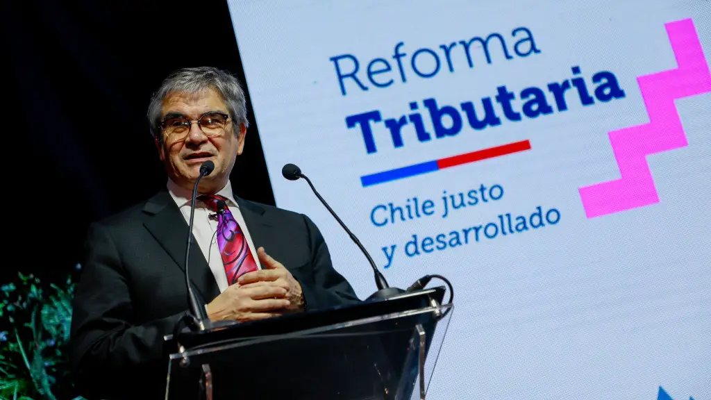 Ministro Marcel por Reforma Tributaria