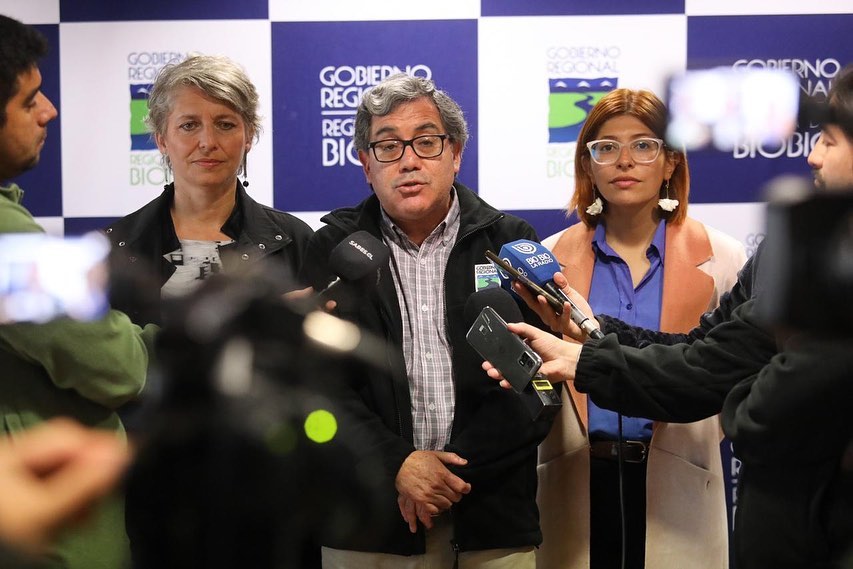 Gobernador regional (s) Rodrigo Martínez / Cedidas