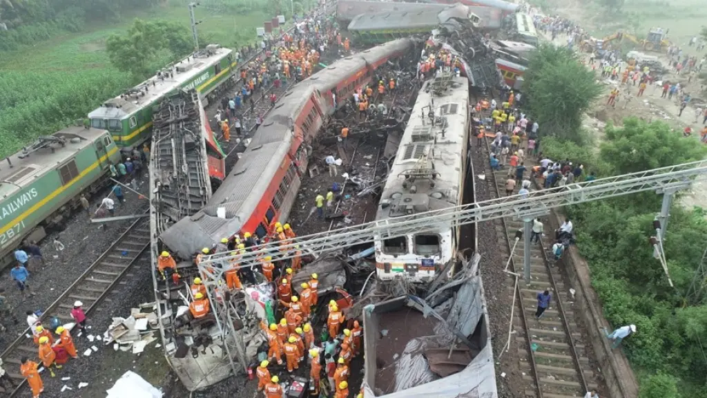 Accidente Ferroviario en India