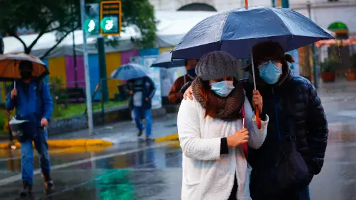 Alerta preventiva en Biobío: lluvias intensas y vientos de hasta 80 km/h elevan riesgo de aluviones