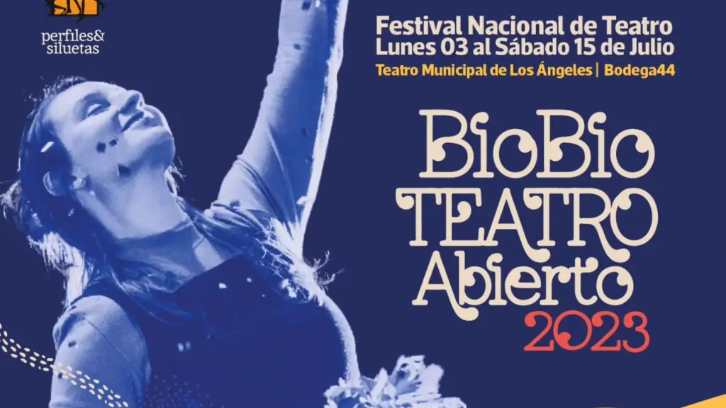 Afiche del evento de teatro en Biobío, Cedida