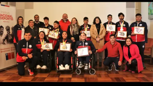 Deportistas del Biobío exhibieron sus logros tras el Parapanamericano de Colombia