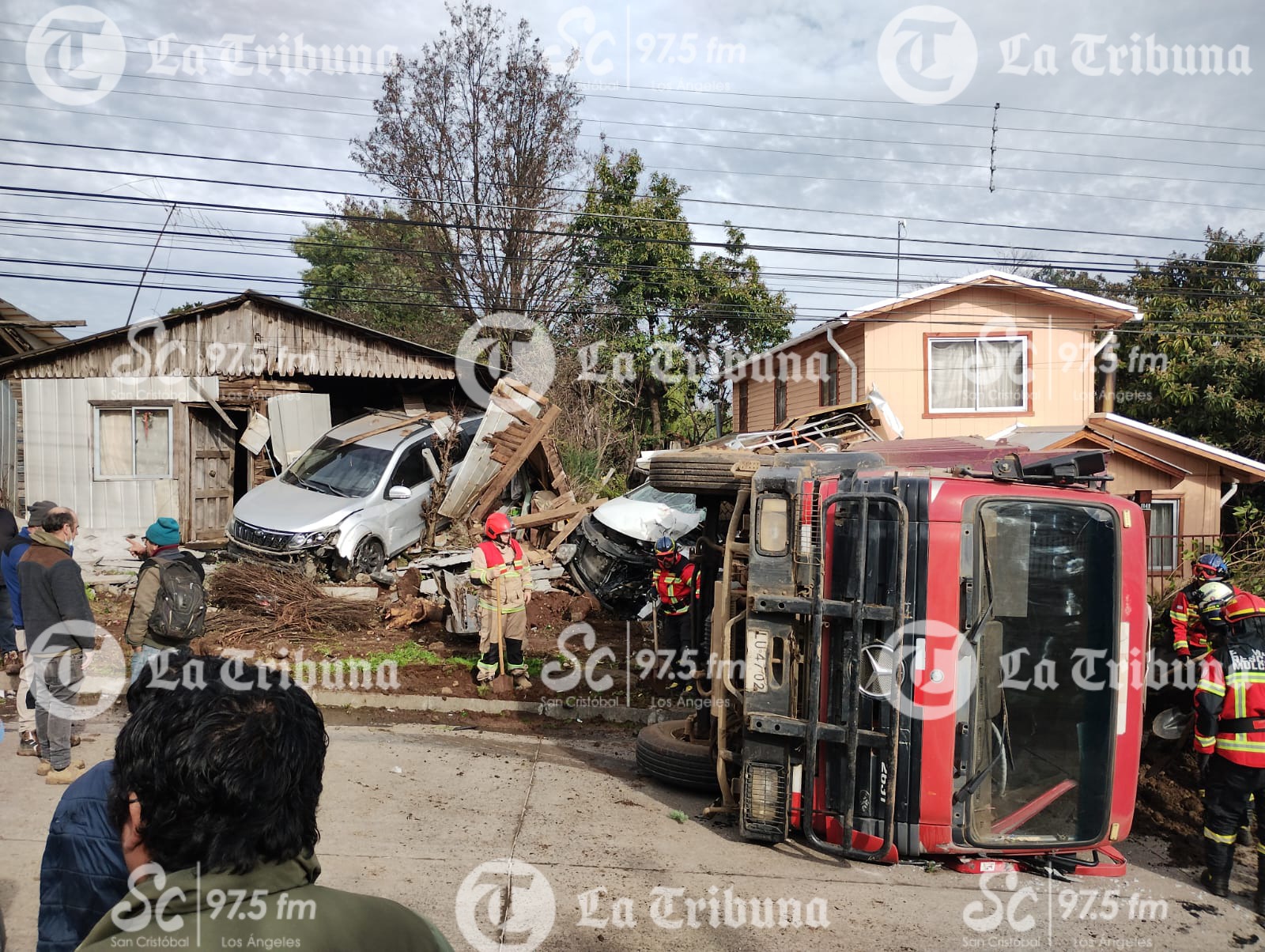 Accidente en Mulchén / La Tribuna