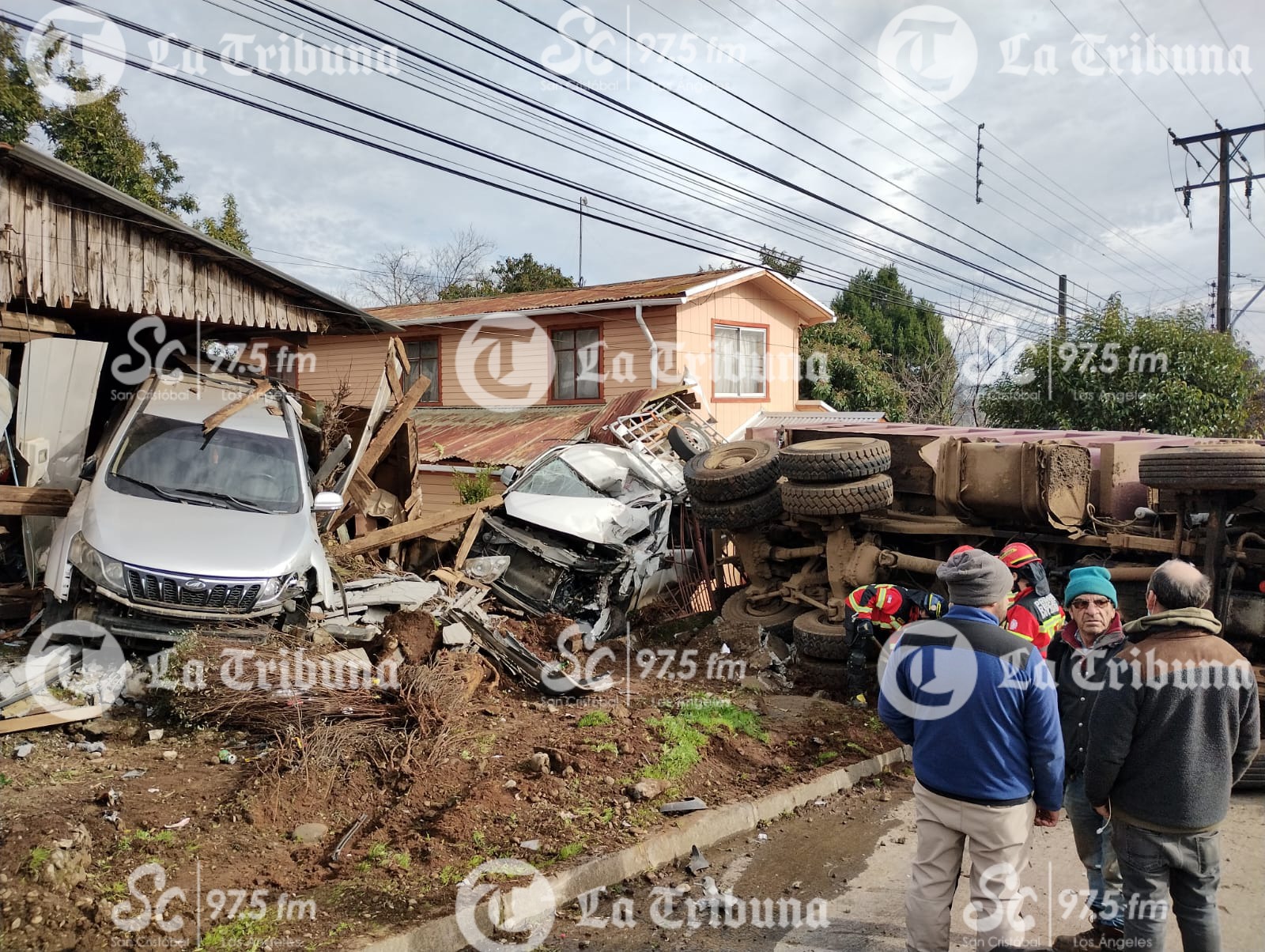 Accidente en Mulchén / La Tribuna