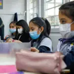 Uso obligatorio de mascarillas en establecimientos educacionales Chile
